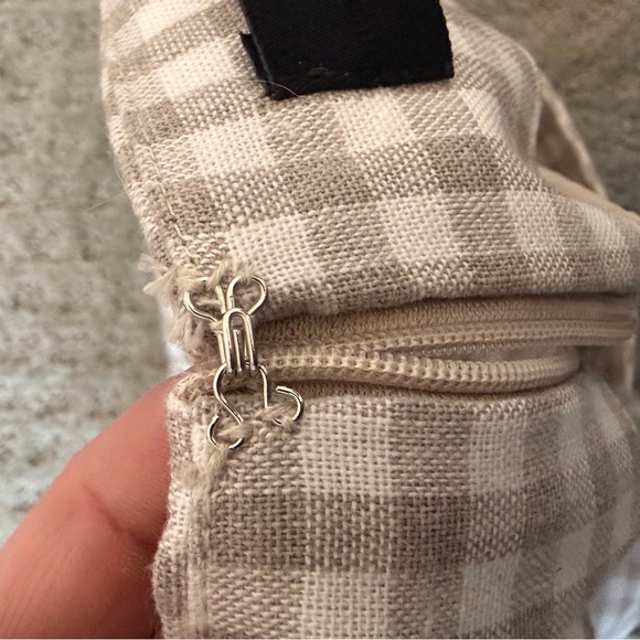 Lea & Viola Beige Gingham Matching Set Bustier Top & Skirt Cottagecore XS/S - Picture 11 of 12